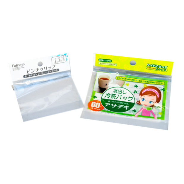 Downward-standing pouch